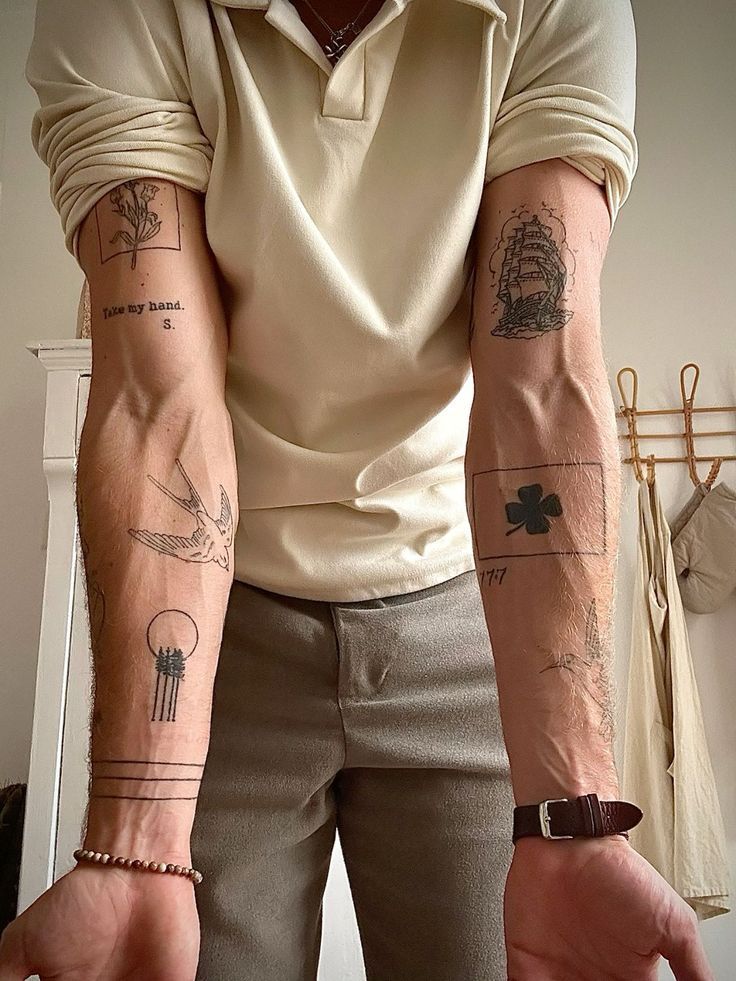 small tattoo ideas for men with meaning