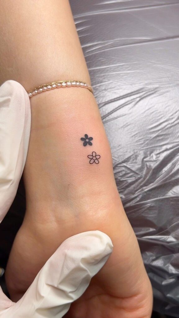 small tattoo ideas for women ankle