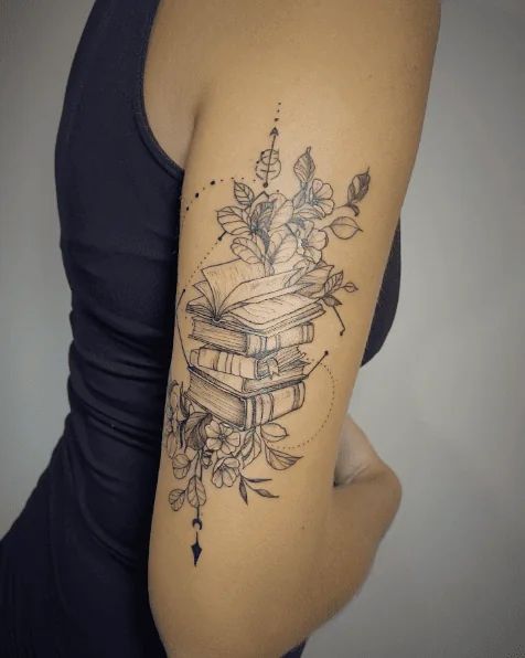 spicy book tattoo ideas