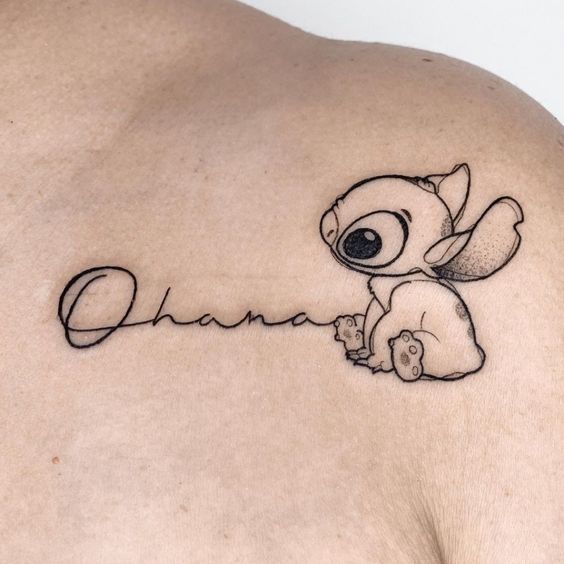 stitch ohana tattoo