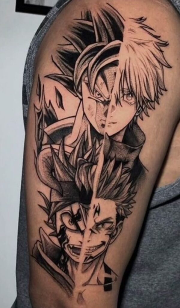 sukuna tattoo ideas