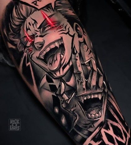 sukuna tattoo irl