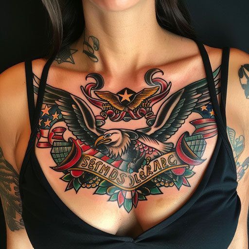 tattoo between breast meaning