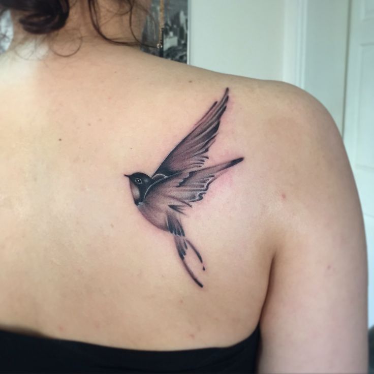 three little three little meaningful small bird tattoos