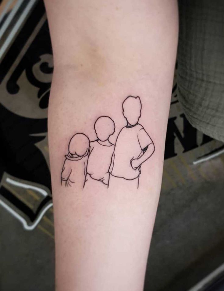 three siblings tattoo