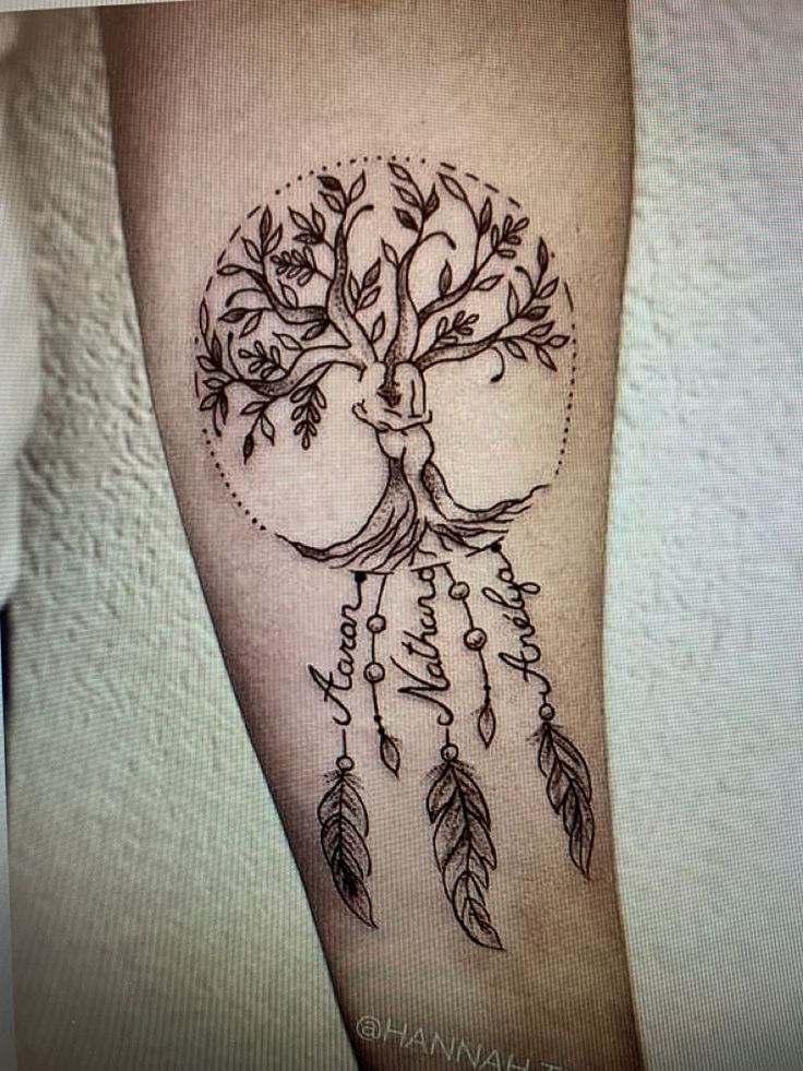 tree of life tattoo forearm