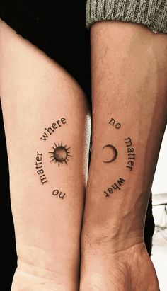 twin sister tattoo ideas