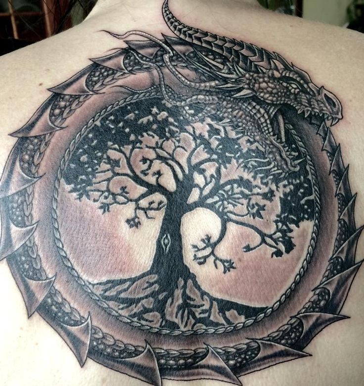 viking yggdrasil tattoo