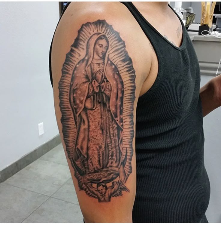 virgin mary tattoo meaning