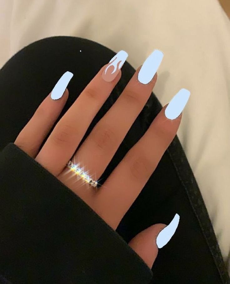 white nail design ideas

