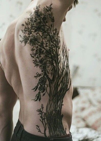 yggdrasil tattoo back