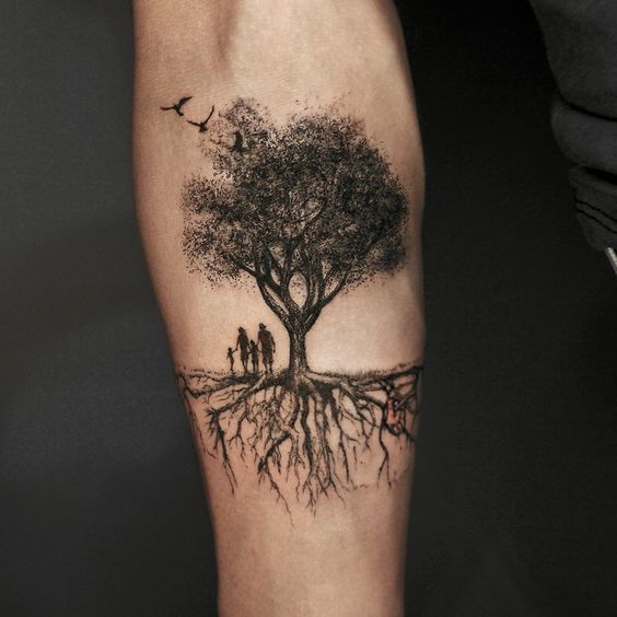 yggdrasil tattoo design