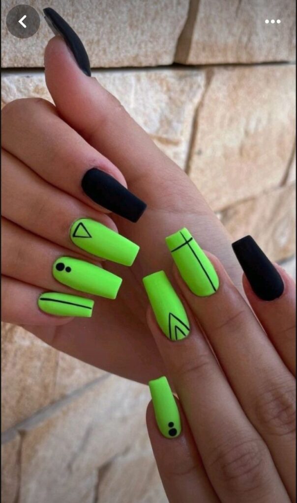 Lime Green Nail Design Ideas
