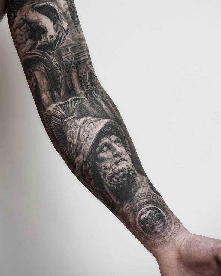 hercules tattoo forearm